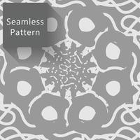 Abstract geometric with textures seamless pattern vector