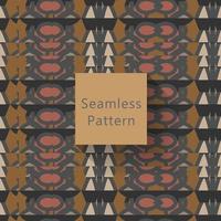 Abstract geometric with textures seamless pattern vector