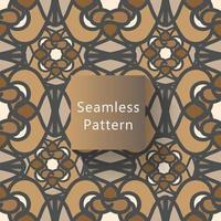 Modern geometric and textures illustration pattern. Creative collage with shapes. Seamless pattern. Fashionable template for design. vector