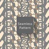 Abstract geometric with textures seamless pattern vector