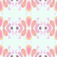 Seamless vector pattern with geometric tribal ornament.Batik design for fabric, wallpaper, backdrop, graphic photo