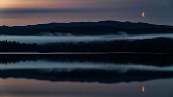 asombro del lago, escocia. foto