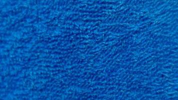 Blue towel texture as a background photo