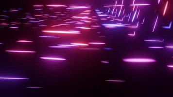 purple pink light streaks, bright neon rays, transfer data network, stage screen background concept. video