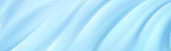 Realistic light blue creamy substance texture vector