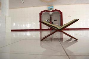 Koran or Quran in the mosque during the day photo