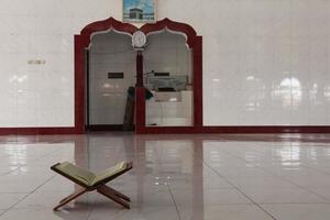 Koran or Quran in the mosque during the day photo