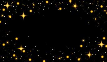 twinkling star frame for copy space and background photo