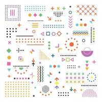 Pattern hipster abstract vector illustration, form geometric line shapes.