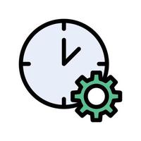 time setting vector illustration on a background.Premium quality symbols.vector icons for concept and graphic design.