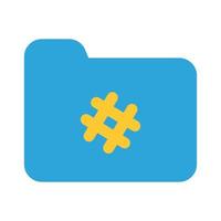 Secure Folder Icon vector