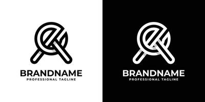 Simple Letter AE Monogram Logo, suitable for any business AE or EA initials. vector