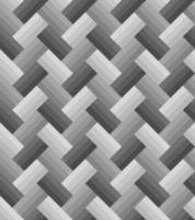 Fondo transparente de patrón de rectángulo en zigzag degradado gris vector