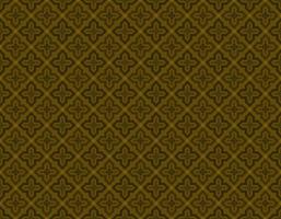 Modern thai style art pattern background golden square shape vector