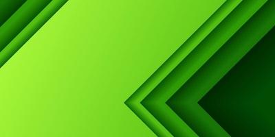Green Paper Cut Right Triangle Gradient Abstract Background vector