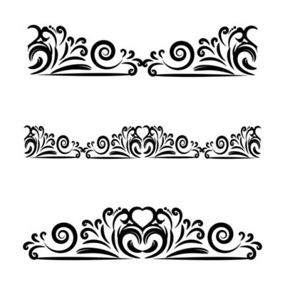 Floral golad Vector vintage royal title border or text frame ornament elements, Luxury vintage Border for title border ornamental