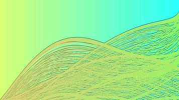 fondo geométrico colorido. diseño de fondo de color de líneas onduladas líquidas. composición de formas fluidas. ilustración vectorial vector