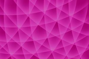 Geometric pink background with triangular polygons. Abstract design. Vector illustration.