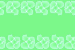 Green geometric background. Dynamic shapes composition. Vector illustration