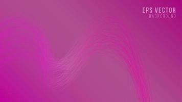 Abstract wavy lines, pink background with lines and layers. Profile header, site header. Vector design, illustration