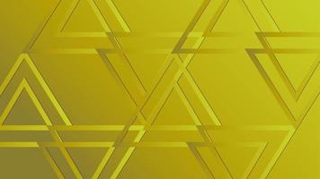 Abstract yellow geometric background. Dynamic shapes composition. Cool background design for posters. Vector illustration