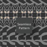 Abstract geometric with textures seamless pattern vector