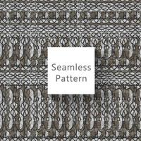 Abstract geometric with textures seamless pattern vector