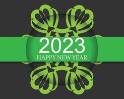 2023 Happy new year background design. greeting card, banner, poster. vector illustration. excellent design.