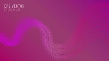 Abstract wavy lines, pink background with lines and layers. Profile header, site header. Vector design, illustration