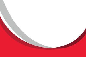 Red Waves Background vector