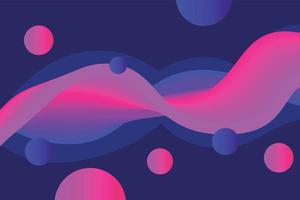 Abstract Wave Lines Background vector