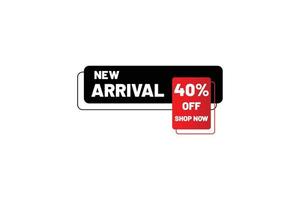 New arrival modern banner design. vector