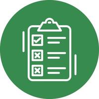 Checklist Vector Icon Design