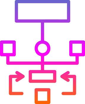 Algorithm Vector Icon Design