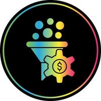 diseño de icono de vector de optimización de tasa de conversión