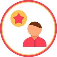 Leader Vector Icon Design