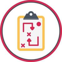 Workflow Vector Icon Design