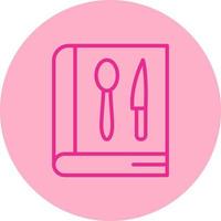 Recipe Book Vector Icon