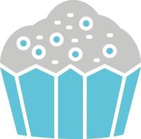 icono de vector de cupcake