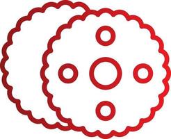 Biscuit Vector Icon