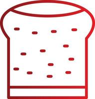Flat Bread Vector Icon