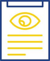 Company Vision Vector Icon Design