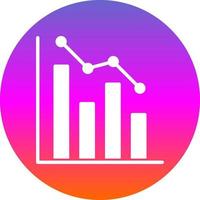 Graph Vector Icon Design