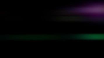 fondo de animación de fuga de luz horizontal multicolor abstracto video