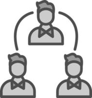 Delegate Vector Icon Design