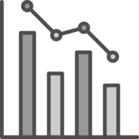 Graph Vector Icon Design