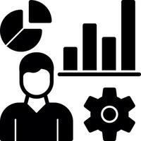 Ux Analytics Vector Icon Design