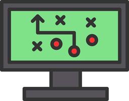 Digital Strategy Vector Icon Design