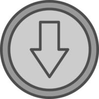 Low Priority Vector Icon Design