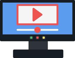 Live Stream Vector Icon Design